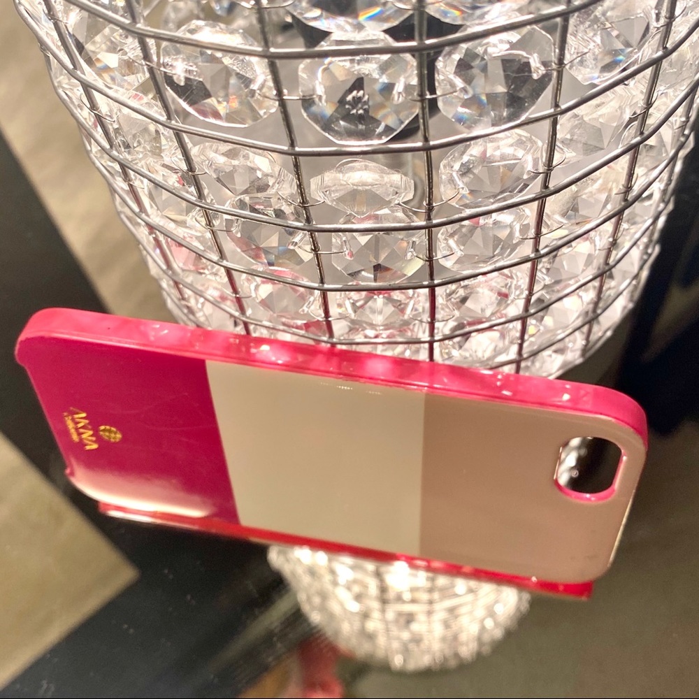 Pink Striped AKNA iPhone 5 and 5s Case - Picture 3 of 3
